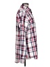 Express Checkered-gingham Red Long Sleeve Button-Down Shirt Size L - photo 4