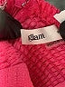 Glam 100% Polyester Solid Pink Romper Size S - photo 4