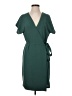 Bobeau Solid Green Cocktail Dress Size S - photo 1