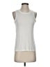 Halogen Ivory Sleeveless T-Shirt Size XS - photo 1