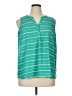 Apt. 9 100% Polyester Green Sleeveless Blouse Size XL - photo 1