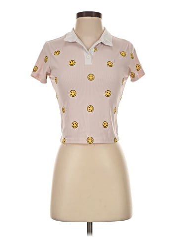 Papaya Short Sleeve Polo (view 1)