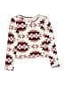 Justice Pink Burgundy Long Sleeve Top Size 10 - photo 1
