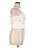 Sandro Ivory Sleeveless Top Size XL (4) - photo 4
