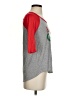 Paper Crane Gray 3/4 Sleeve Top Size XS - photo 4