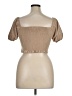 Kirious Tan Short Sleeve Top Size XL - photo 2