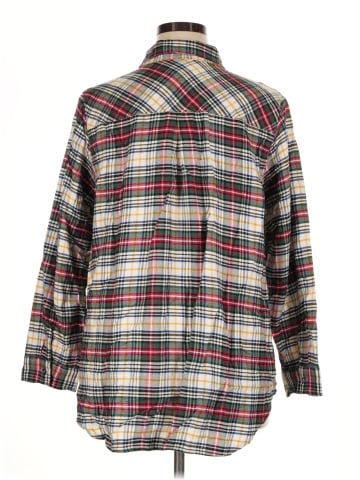 Cj Banks Long Sleeve Button-Down Shirt (view 2)