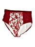 Adore Me Floral Red Swimsuit Bottoms Size 3X - photo 1