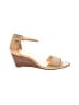 Cole Haan Solid Metallic Gold Wedges Size 8 1/2 - photo 1