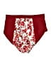 Adore Me Floral Red Swimsuit Bottoms Size 3X - photo 2