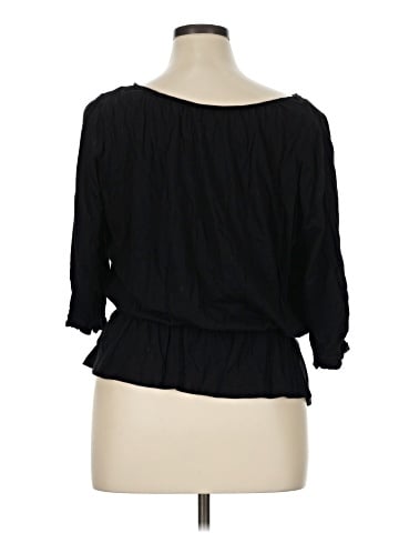 Croft & Barrow 3/4 Sleeve Blouse (view 2)