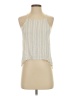 The Impeccable Pig 100% Rayon Tan Sleeveless Blouse Size S - photo 1