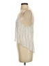 The Impeccable Pig 100% Rayon Tan Sleeveless Blouse Size S - photo 5