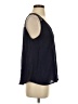 The Impeccable Pig 100% Rayon Blue Sleeveless Blouse Size S - photo 4