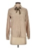 Cache Cache Tan Long Sleeve Blouse Size 160/84A - photo 1