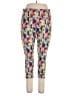 Fabletics Print Pink Active Pants Size 1X - photo 1