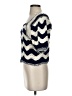 Ulla Johnson Chevron-herringbone Blue Pullover Sweater Size S - photo 5