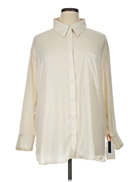 Open Edit Long Sleeve Button-Down Shirt (view 1)