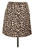 Crescent Animal Print Tan Casual Skirt Size L - photo 1