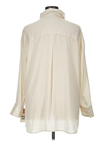 Open Edit Long Sleeve Button-Down Shirt (view 2)