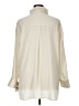 Open Edit Solid Ivory Long Sleeve Button-Down Shirt Size 1X - photo 2
