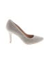 INC International Concepts Silver Heels Size 5 - photo 1