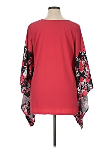 Jessica London 3/4 Sleeve T-Shirt (view 2)