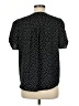 Jones & Co 100% Polyester Polka Dots Black Short Sleeve Blouse Size M - photo 2