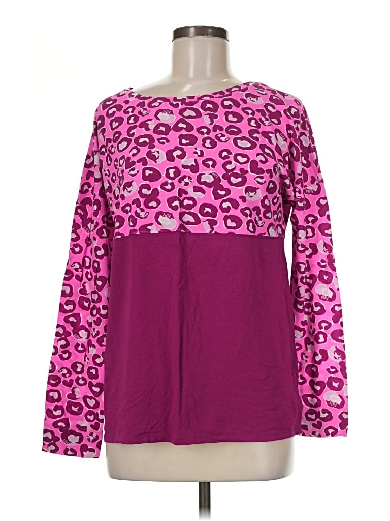 Pre-owned Lilly Pulitzer Long Sleeve T-shirt In Pink