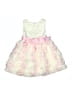 Rare Editions 100% Polyester Ivory Dress Size 4 - photo 2