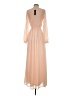 Lulus 100% Polyester Tan Casual Dress Size XXS - photo 2
