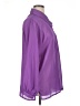 Anthony Marc Hankins 100% Polyester Purple 3/4 Sleeve Blouse Size 1X - photo 4