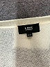 LINE 100% Cashmere Stripes Ivory Cashmere Pullover Sweater Size M - photo 7