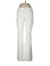 Ann Taylor Solid White Ivory Jeans Size 10 - photo 1