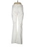 Ann Taylor Solid White Ivory Jeans Size 10 - photo 2