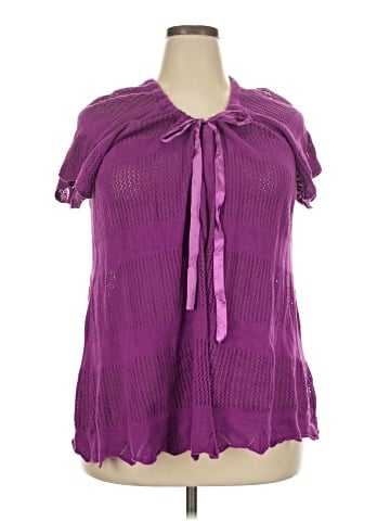 Woman Within Pullover Sweater (view 1)