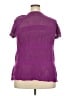 Woman Within 100% Cotton Purple Pullover Sweater Size 18 - 20 - photo 2