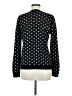 Ann Taylor Factory 100% Cotton Polka Dots Black Pullover Sweater Size M - photo 2