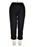 Emery Rose Solid Black Active Pants Size XL - photo 1