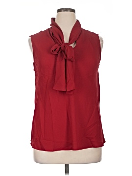 Black Label By Evan Picone Sleeveless Blouse