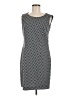 Sharagano Houndstooth Black Casual Dress Size 6 - photo 1