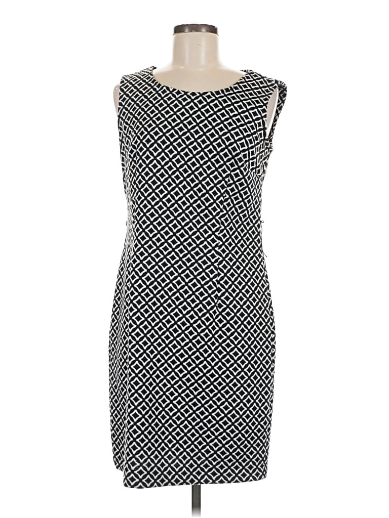 Pre-owned Sharagano Casual Dress In Black