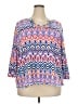 Ruby Rd. Orange 3/4 Sleeve Blouse Size 3X - photo 1