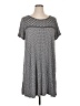 Max Studio 100% Spandex Polka Dots Gray Casual Dress Size 1X - photo 1