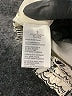 Paper Crane 100% Rayon Print Silver Casual Pants Size S - photo 8