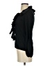 Magaschoni Black Long Sleeve Blouse Size XS - photo 5