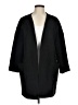 Zara Basic Black Coat Size M - photo 1