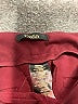 dalia Solid Burgundy Active Pants Size M - photo 7