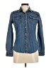 DKNY Jeans 100% Cotton Blue Denim Jacket Size 6 - photo 1