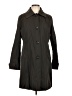 Ellen Tracy Black Trenchcoat Size L - photo 1